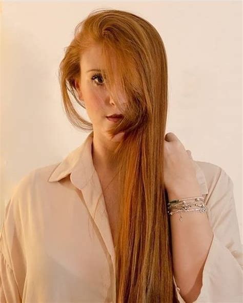 Blunt Cut Hair Layered Cuts Female Images Redheads Trims Long Hair