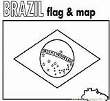 Flag Colouring Geography sketch template