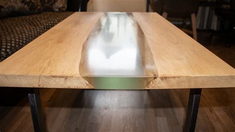wie geht das river table epoxy tisch selber machen schritt fuer