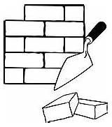 Clip Trowel Clipart Bricklaying Print Purchasing Interested Poster Quality High sketch template