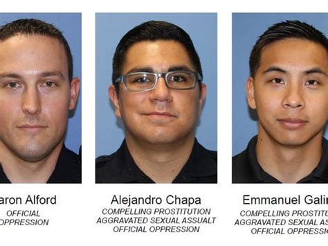 Sapd Officers Arrested On Oppression Sex Assault Charges