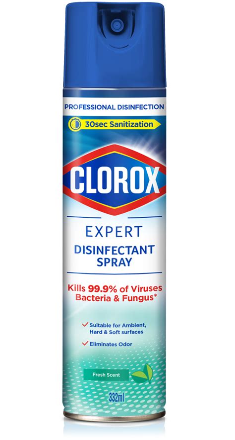 clorox expert disinfectant spray clorox philippines