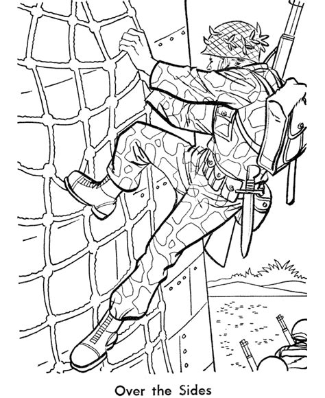 armed forces day coloring pages  marines   ship coloring page