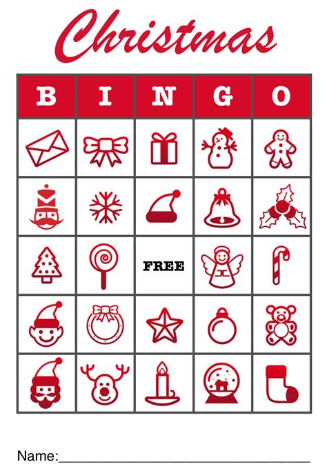 office christmas bingo printable printableecom