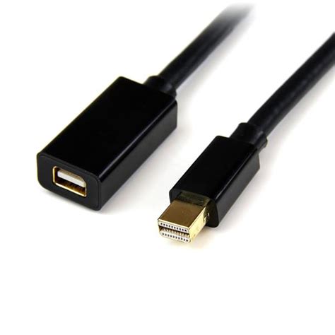 mini displayport  extension cable ft displayport cables startechcom