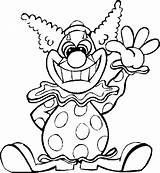 Coloring Pages Clown Clowns Kids Printable Scary Colouring Cliparts Spesific Print Draw Christmas Gif Popular sketch template