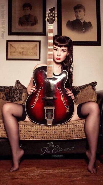 electric girls and electric guitars on pinterest