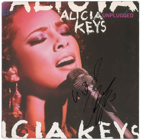 alicia keys signed album