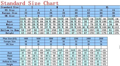 Size Chart – Angel Brinks