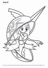 Tapu Pokemon Fini Sun Moon Draw Step Drawing Coloring Pages Pokémon Tutorials Drawingtutorials101 Choose Board A4 sketch template
