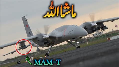 turkish akinci drone   weapon firing test akinci drone weapon test april  youtube