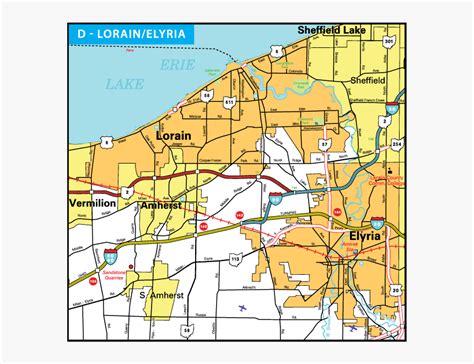 lorain county ohio map zone map