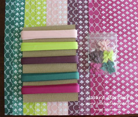 ribbon share   color product shares   perfect samplinglauras stamp pad