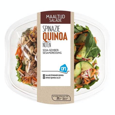 ah ah maaltijdsalade quinoa noten  questionmark