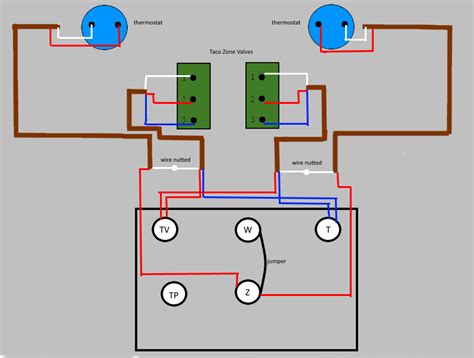 taco  zone valve wiring diagram hanenhuusholli