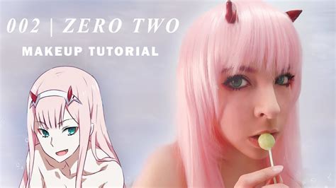 002 Zero Two★cosplay Makeup Tutorial [darling In The