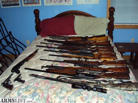 armslist for sale huge gun collection must sell asap