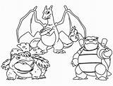 Pokemon Mega Coloring Pages Evolution Getcolorings Color Printable sketch template