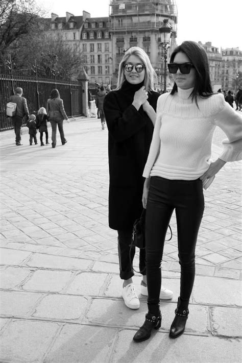 Senya Hearts♥ Kendall Jenner Street Style Street Style Paris Street