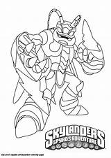 Giants Skylander Skylanders Printables Coloring Pages Staggering Printable sketch template