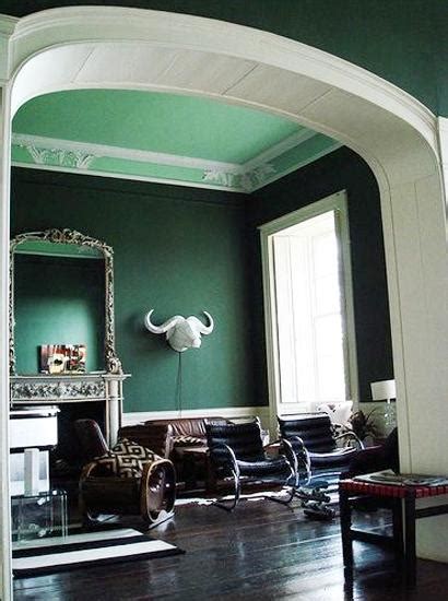 modern interior design  decor  malachite green colors
