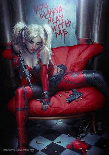 Harley Quinn Wants To Play In This Realistic Artwork