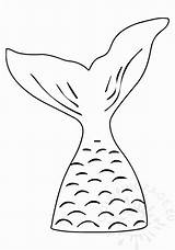 Mermaid Tails Coloringpage Malvorlagen Ekor Duyung Putri Sticking sketch template
