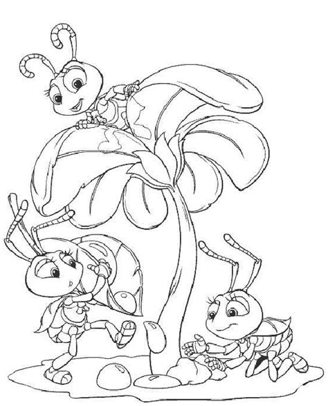 coloring page  bugs life coloring pages
