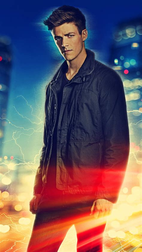2160x3840 Grant Gustin As Barry Allen In The Flash Sony