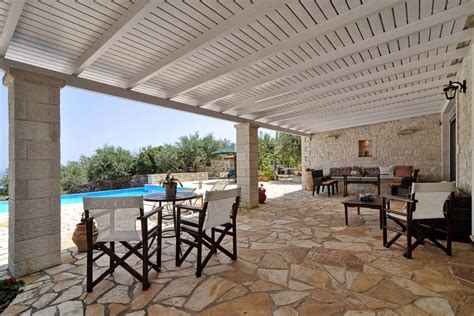 Villa With Sea View And Pool In Paxos Island Near Corfu Greece