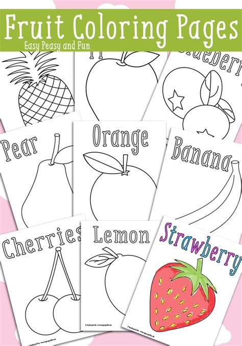 fruit coloring web pages   charge printable mobitool