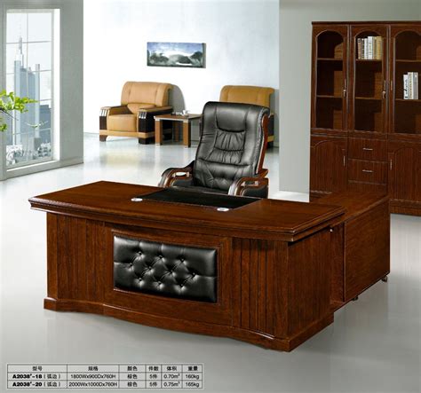 classic wooden china office furniture  shape front office