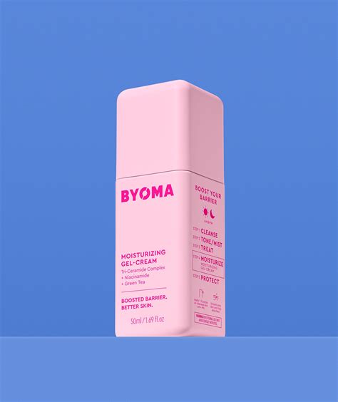 byoma moisturising gel cream byoma