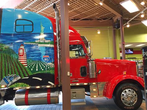 worlds largest truck stop  trucking museum