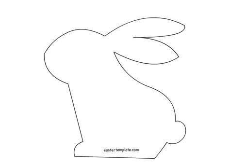 bunny rabbit template  easter template rabbit template bunny