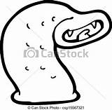 Leech Cartoon Giant Clipart Vector Drawing Icon Clipground sketch template