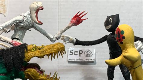 scp   cartoon cat  scp   scp  epic battle stop motion youtube