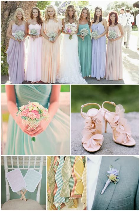 memorable wedding  pastels   wedding theme