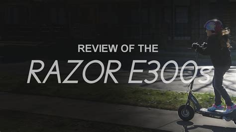 Razor E300s Electric Scooter Review And Gh4 Slow Motion Footage Youtube