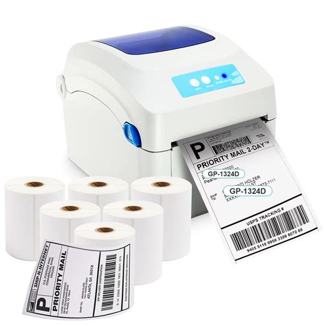 shipping label printer direct thermal barcode usb printer roll