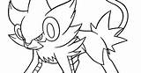 Luxray Coloring Pokemon Pages sketch template