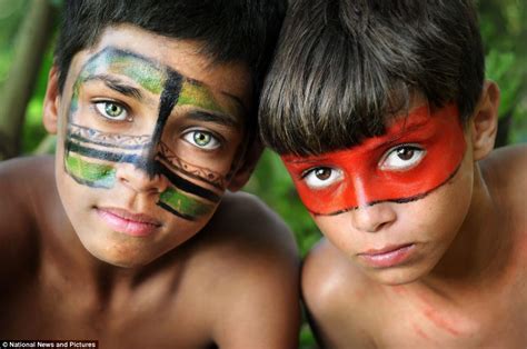 the amazon tribe only accessible from manaus where england will play