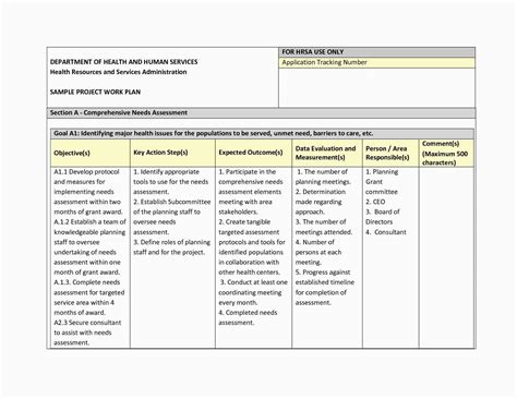 work action plan  examples format  examples