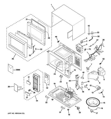 ge microwave parts model jesbj sears partsdirect