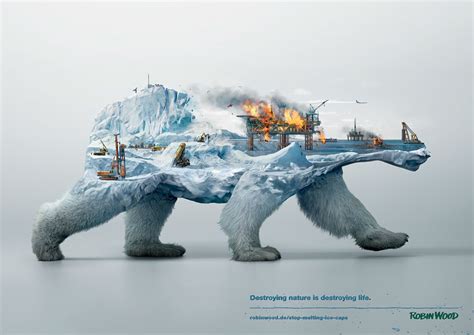 destroying nature  destroying life powerful awareness campaign  robin wood