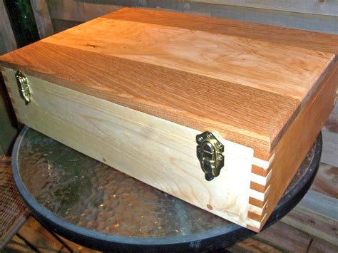 buy handmade wood case wood laptop case locking wood box   order   stockton mill