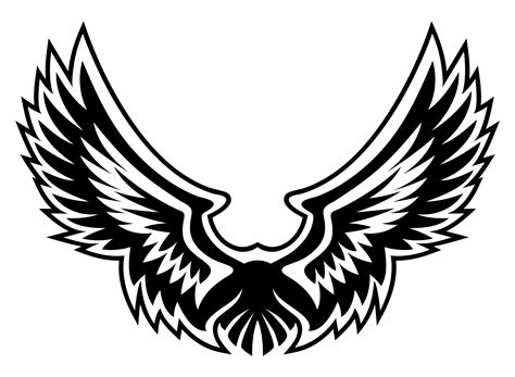 wing logo vector graphic  vector art  vecteezy