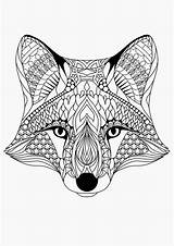 Mandala Fuchs Ausmalbilder Tiere Bildern sketch template