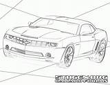 Camaro Coloring Pages Chevrolet Comments sketch template