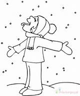Invierno Nevado Kolorowanki Zimowy Czas Snowflake Hiver Saison Imagui Catching Nieve Onederland Dzieci Dla Nevada sketch template